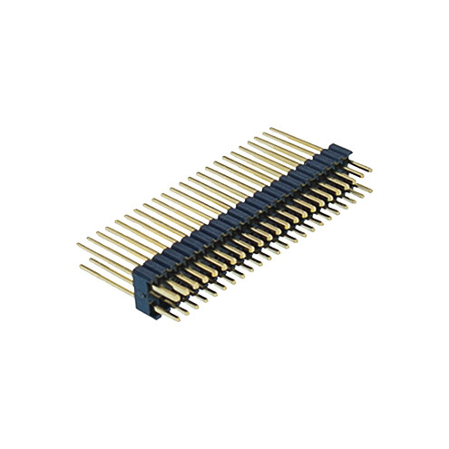 PA9T 2.0mm Pitch Circuit Board Pin Connectors Dual Row Straight